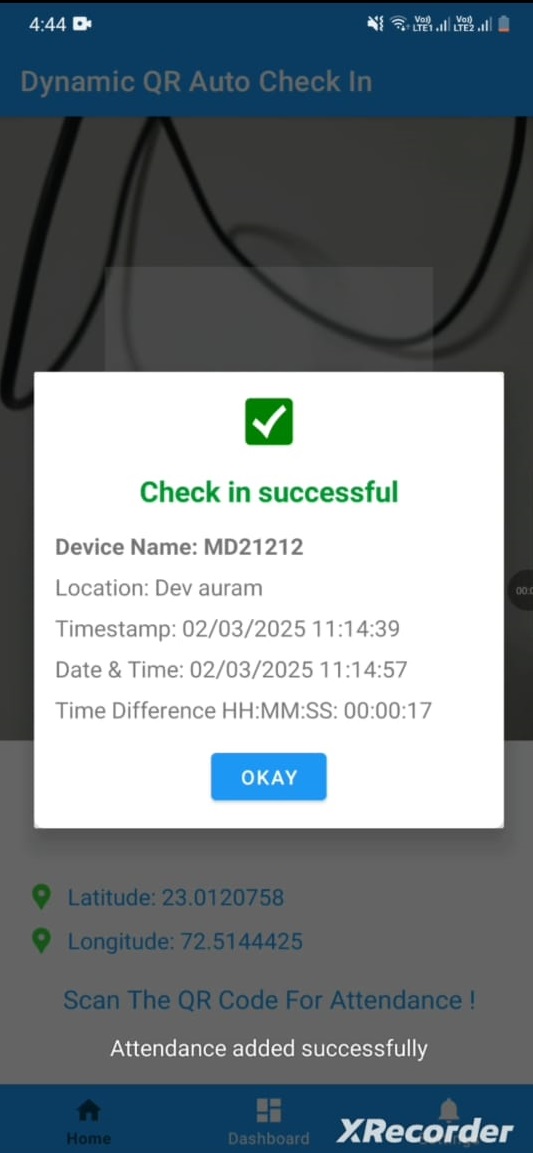 Bonrix Dynamic QR-Based Auto Check-in System Screenshot 7