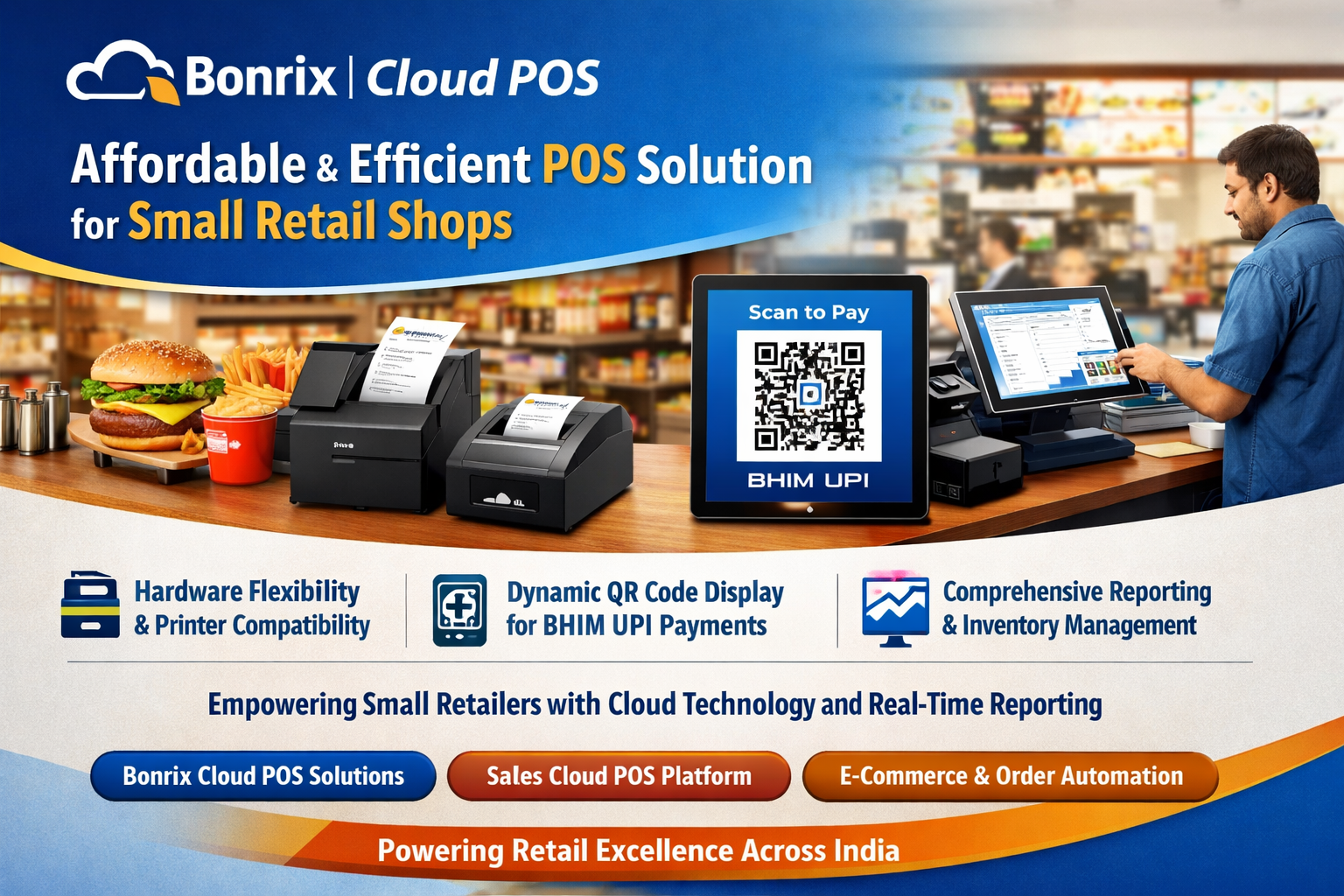 Bonrix Cloud POS - Affordable Retail POS Solution