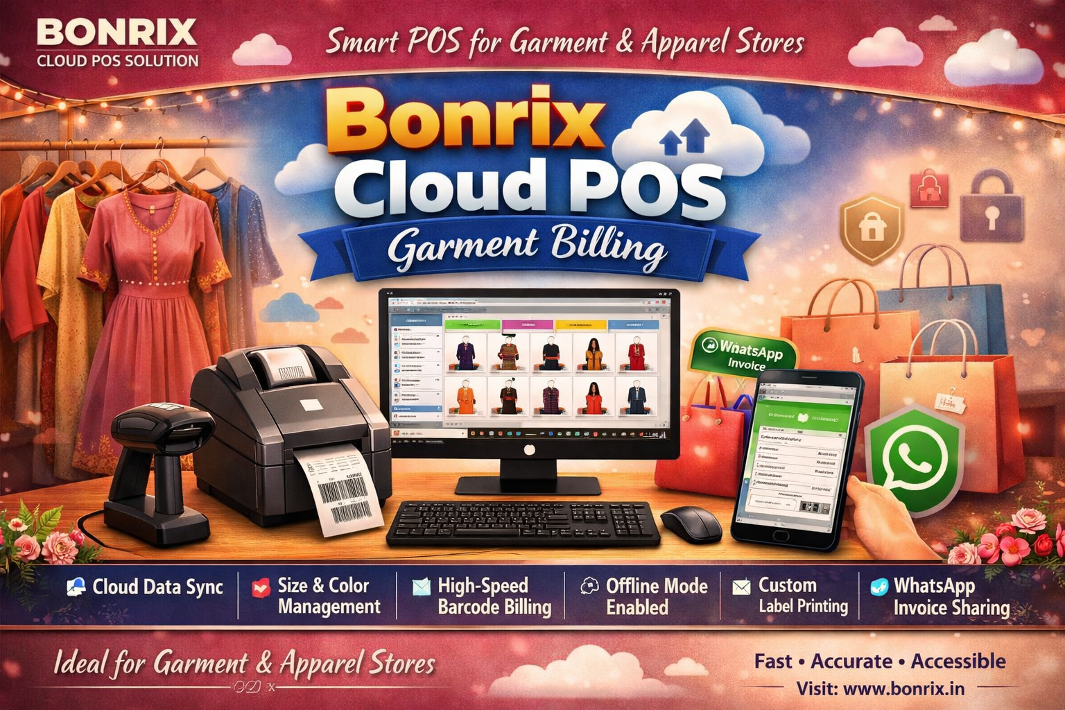 Bonrix Garment POS Cloud Solution