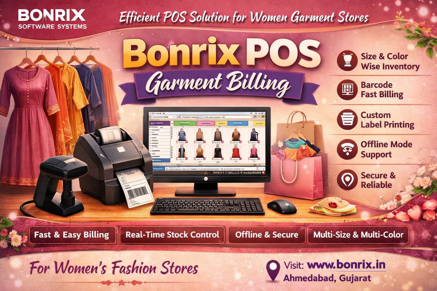 Bonrix Garment Retail Billing Solution