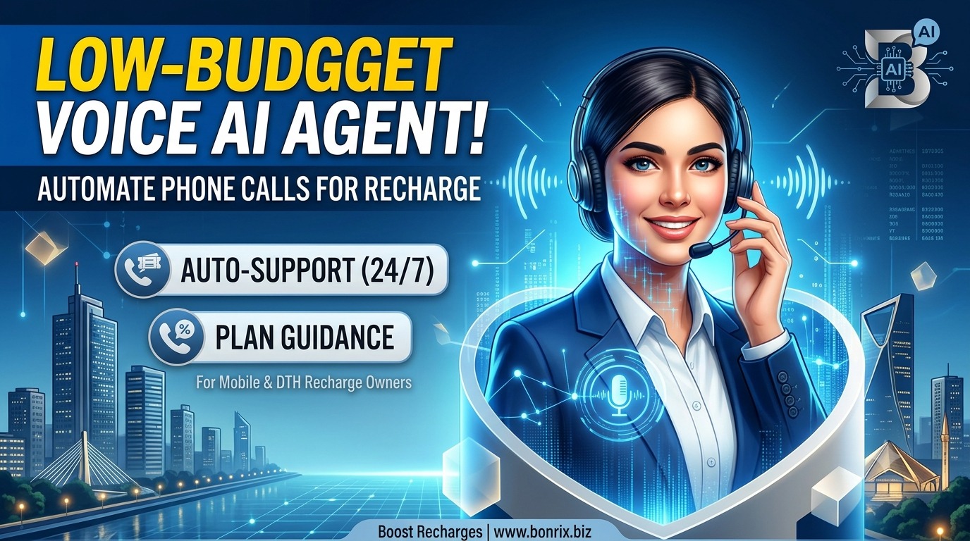 Bonrix Voice AI Agent for Sales & Technical Support