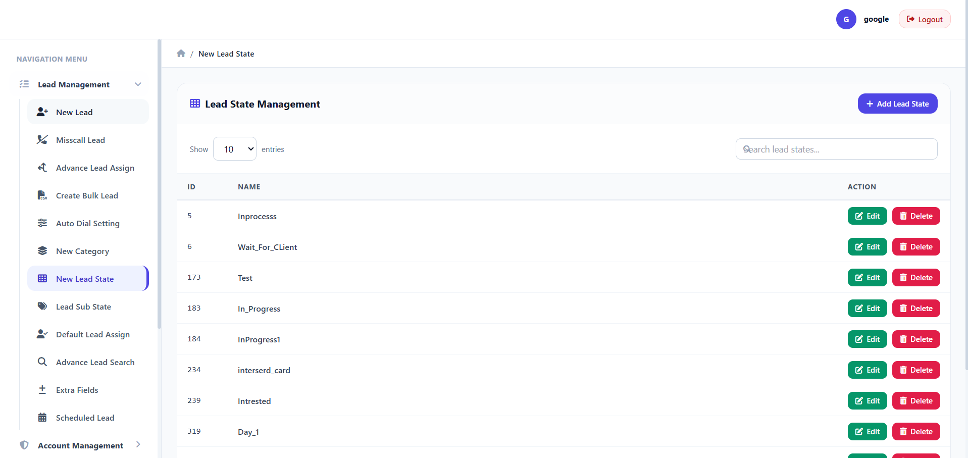 Manager Screen 4