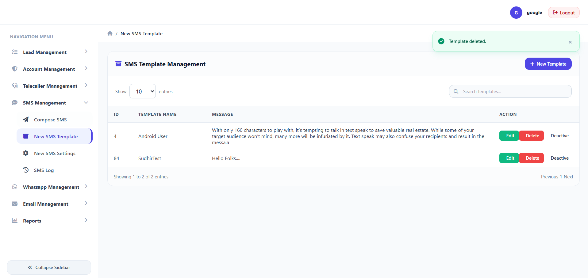 Manager Screen 8