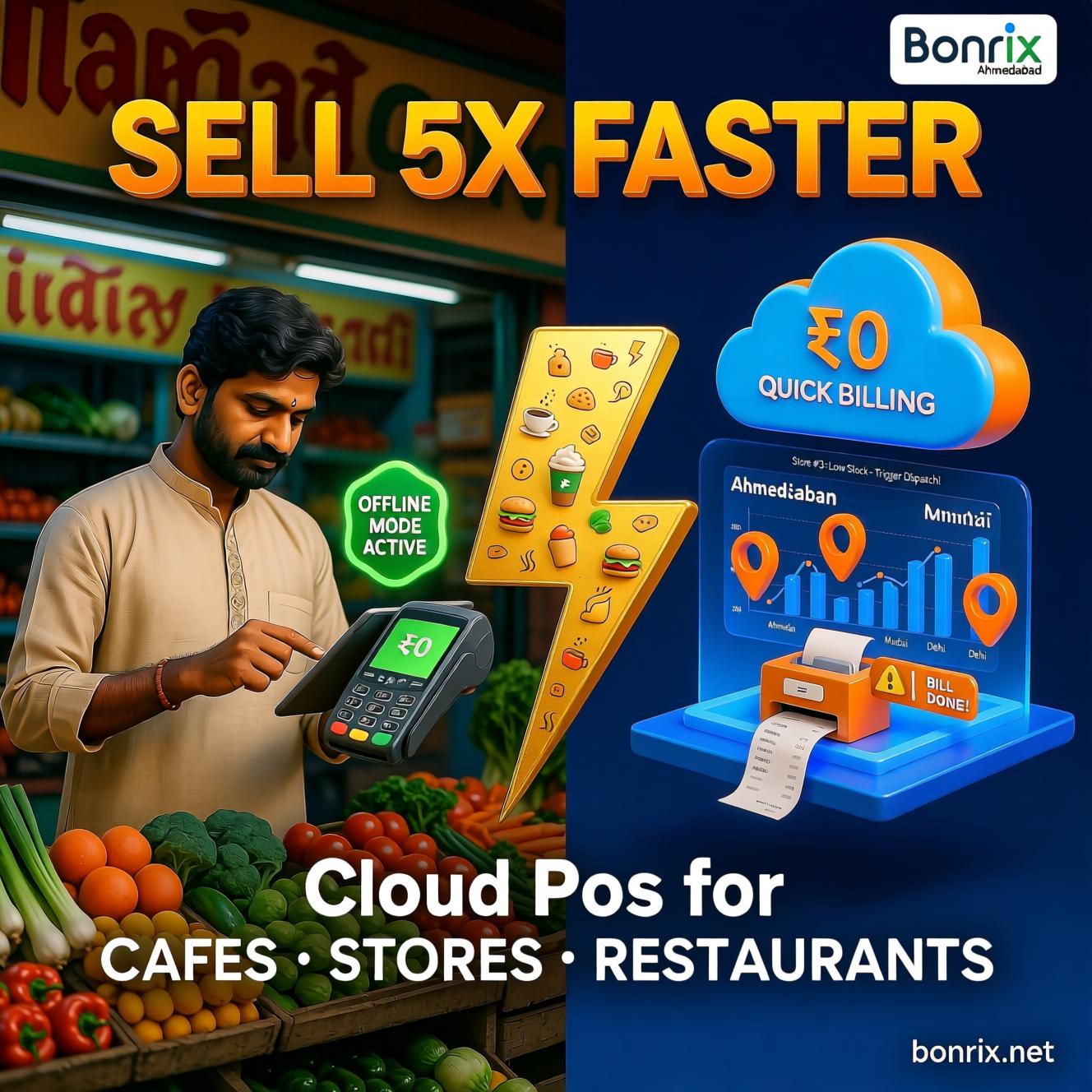 Bonrix Sales Cloud POS – Powering Retail Excellence Across India with Intelligent Solutions