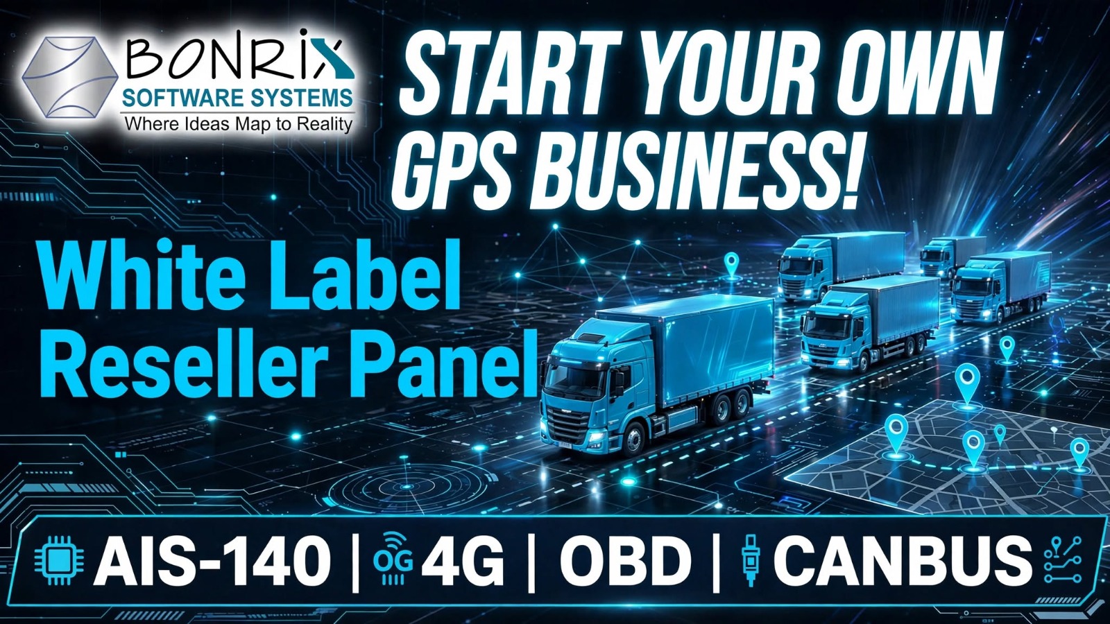 BONRIX WHITE-LABEL GPS TRACKING & FLEET MANAGEMENT SOLUTIONS
