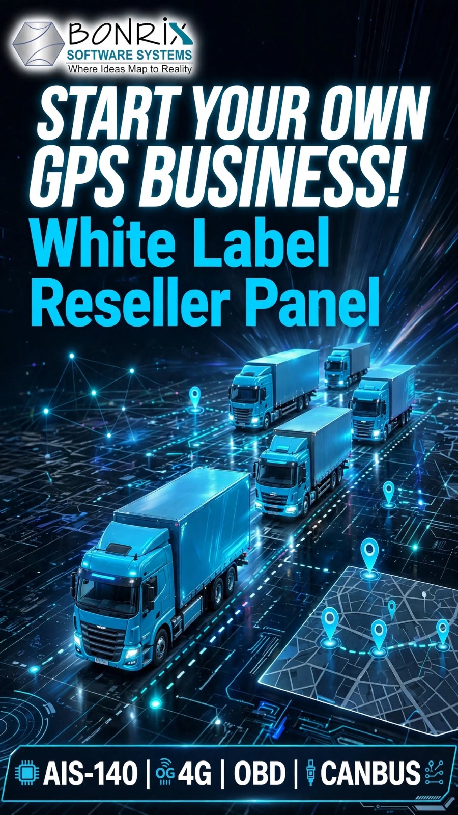 BONRIX WHITE-LABEL GPS TRACKING & FLEET MANAGEMENT SOLUTIONS
