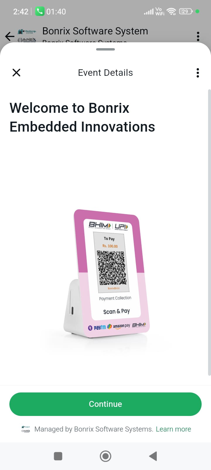 WhatsApp Integration with Dynamic QR Code Display