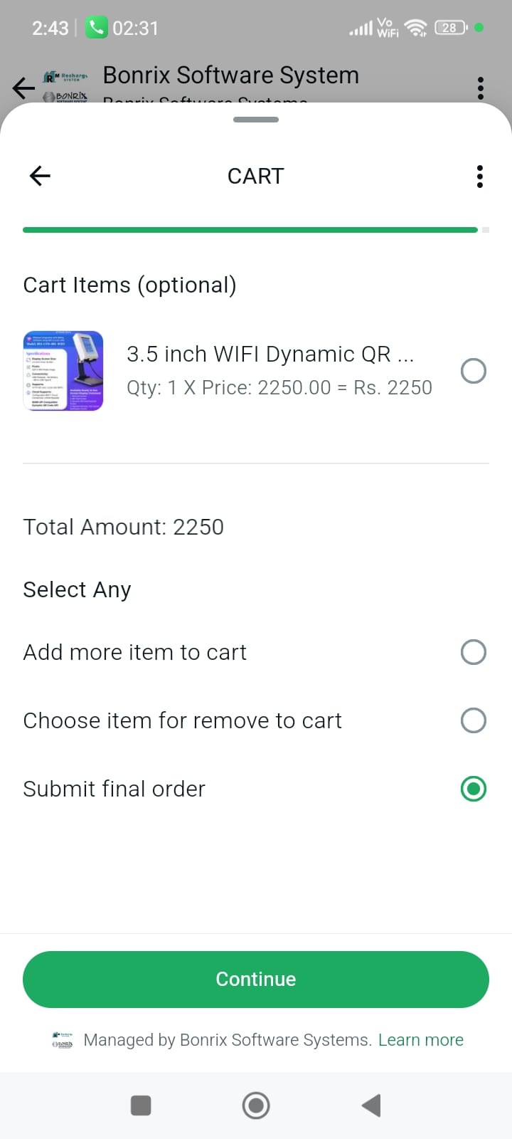 WhatsApp Flow with Smart Dynamic QR Display Device