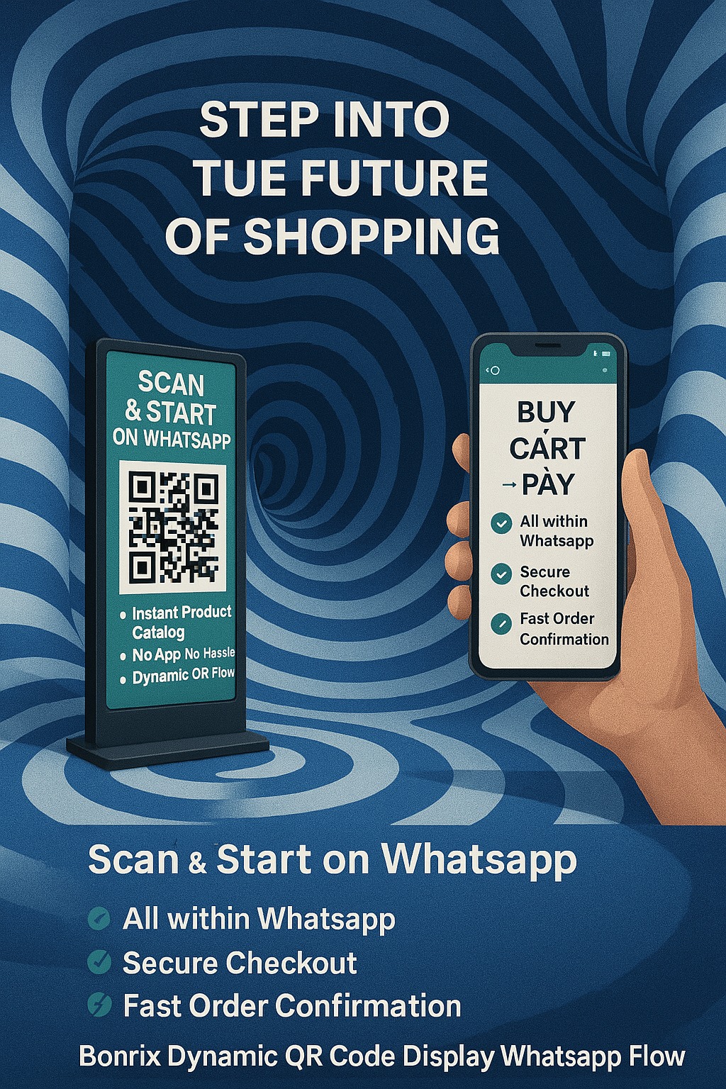 Dynamic QR Code Display – WhatsApp Flow