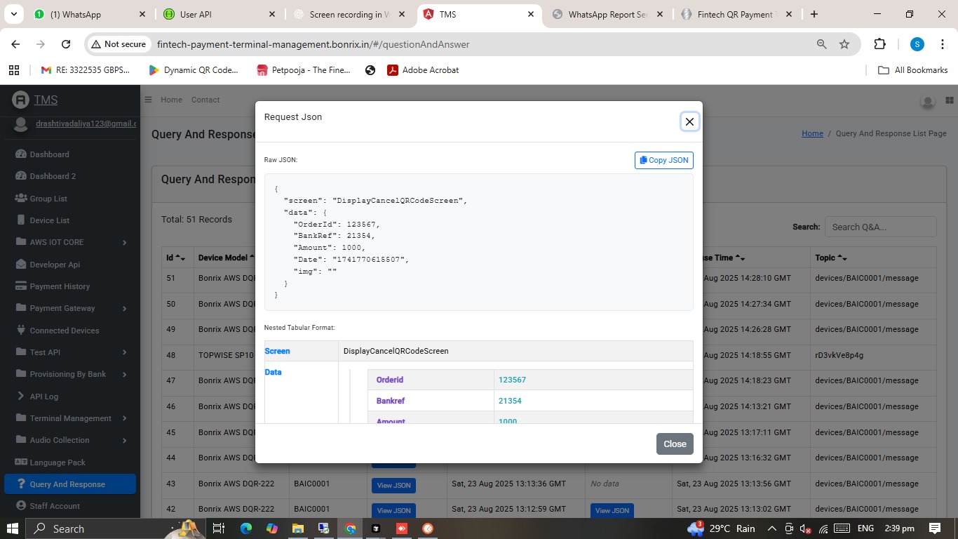 device list screenshot 3